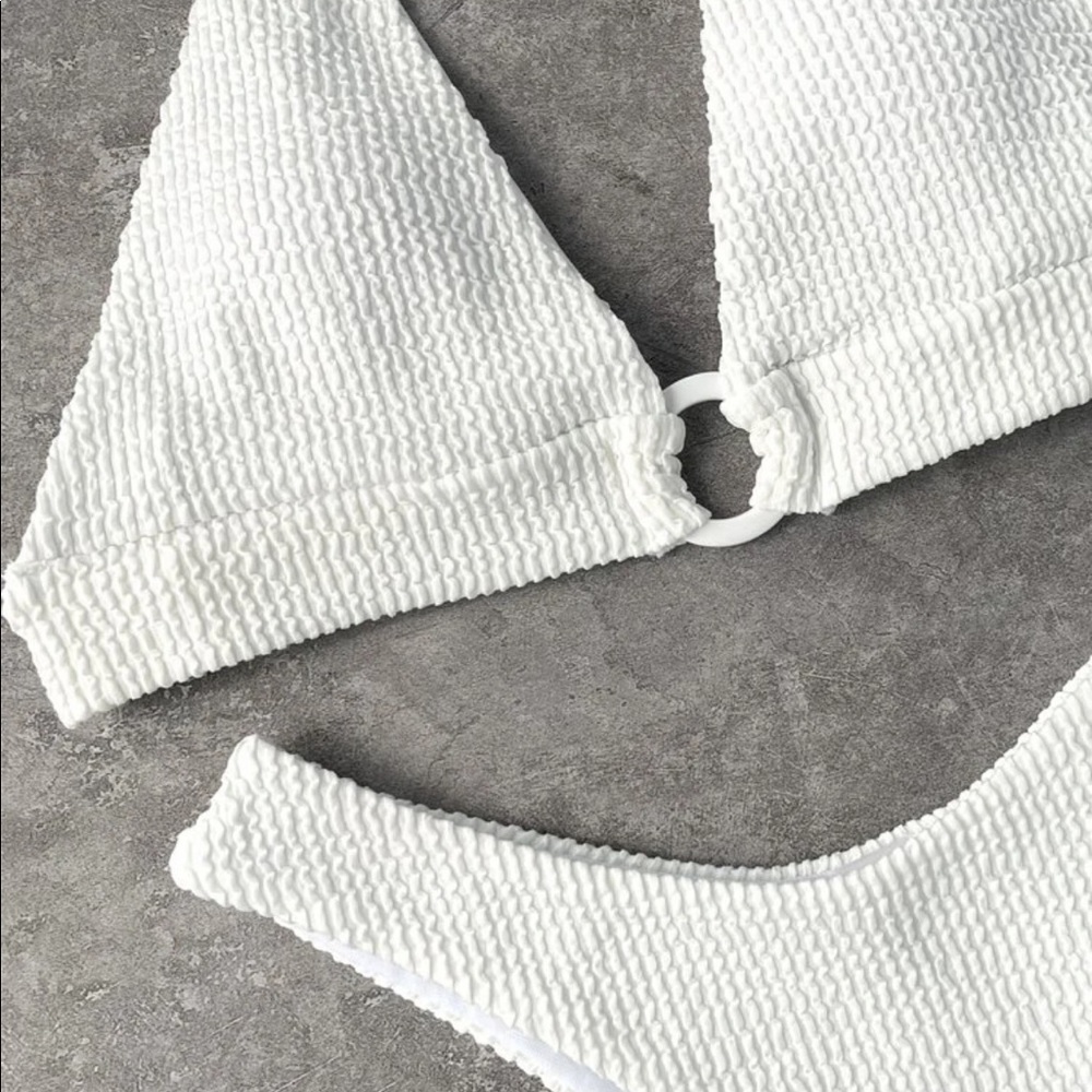 ✨Last 1️⃣ Textured Ring halter bikini bikini - Picture 2 of 3